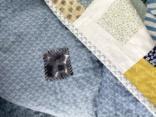 Repairing an heirloom quilt