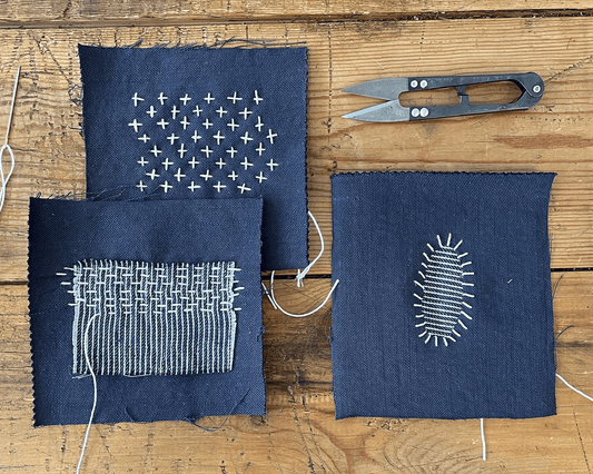 Introduction to sashiko workshops @ Toast