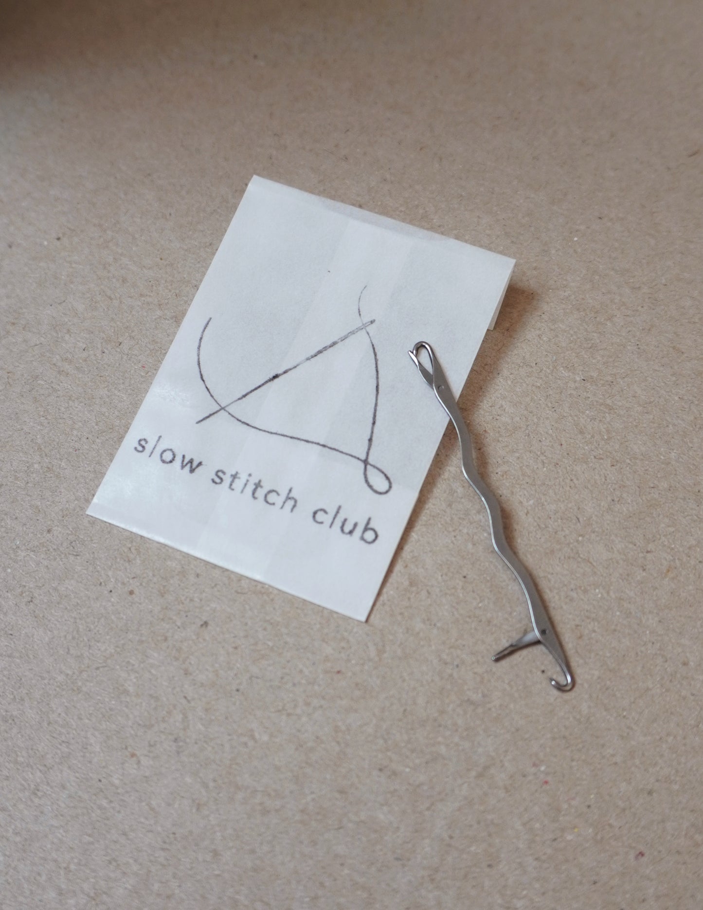 double ended latch hook for knitwear ladder repairs