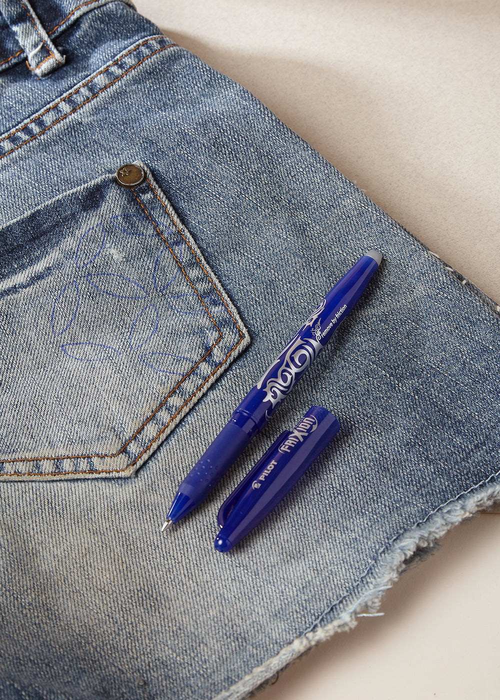 pilot frixion pen for fabric templates patterns