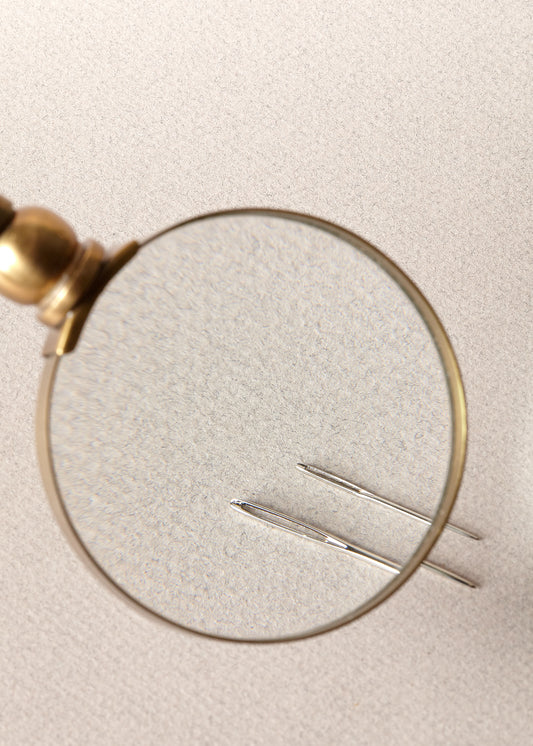 tapestry darning needles for visible mending and darning by slow stitch club