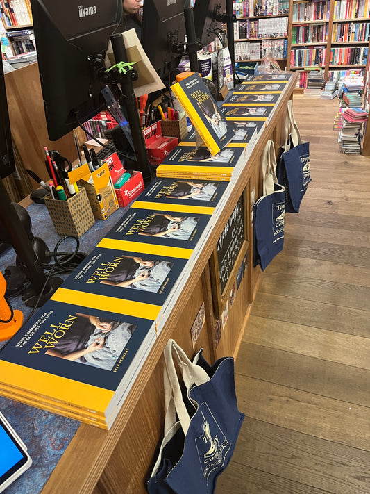 Well Worn by Skye Pennant at Toppings Bookstore in Bath