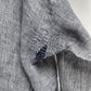 sashiko to repair woven shirt visible mending