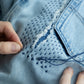 visible mending workshop denim repair in frome somerset