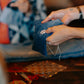Introduction to visible mending with sashiko @ Millie Moon, Frome