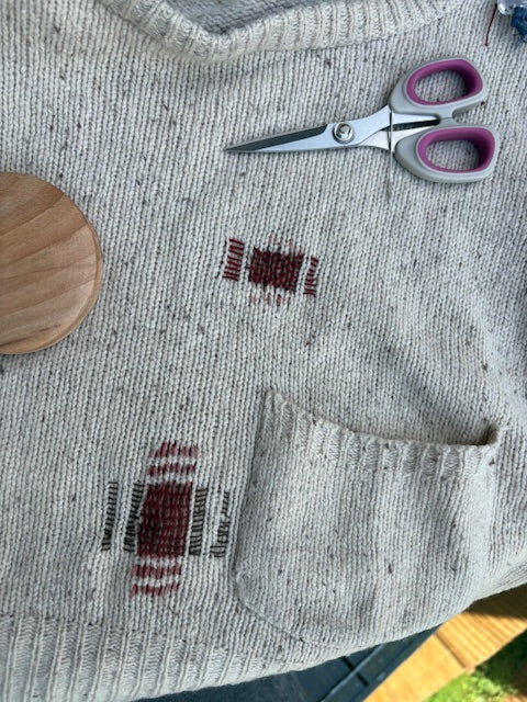 Sustainable Fashion Week | Introduction to visible mending with darning @ Millie Moon, Frome