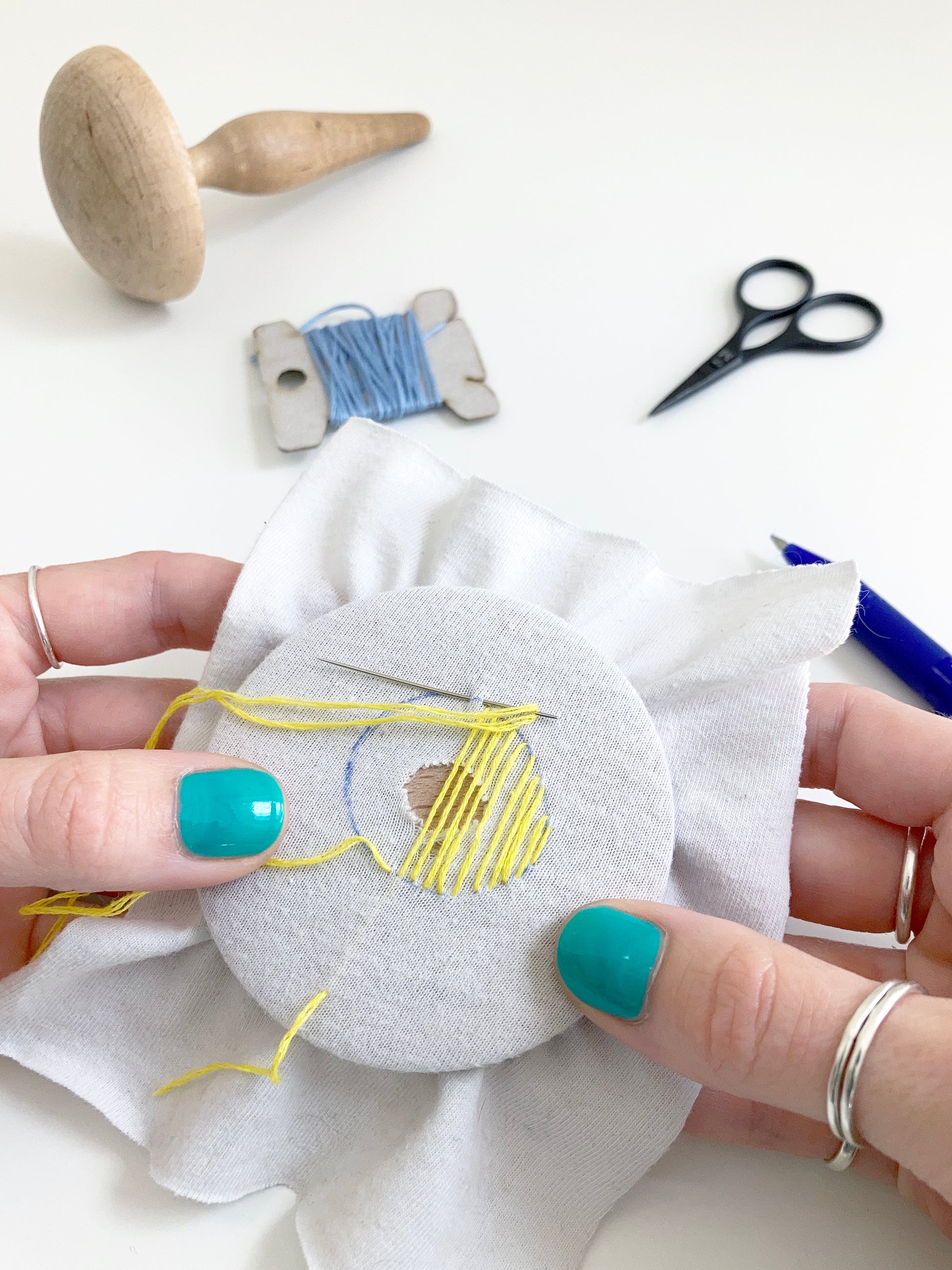 get started with darning pdf guide shaped darns