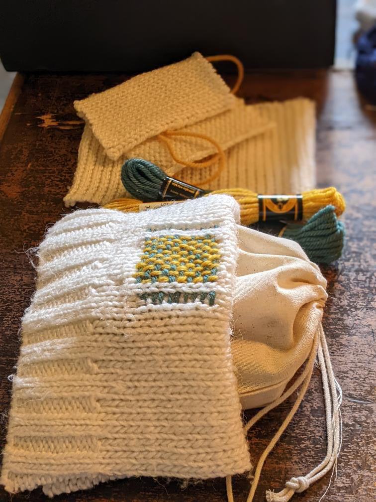 Sustainable Fashion Week | Introduction to visible mending with darning @ Millie Moon, Frome