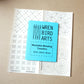 Wren Bird Arts washable mending transfers for sashiko blue pack