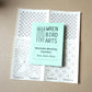 Wren Bird Arts washable mending transfers for sashiko mint green pack