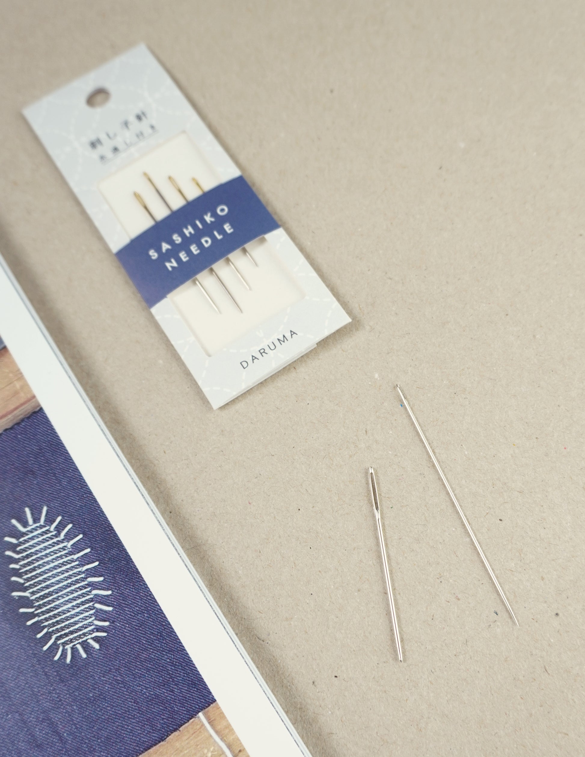 visible mending starter kit sashiko needles