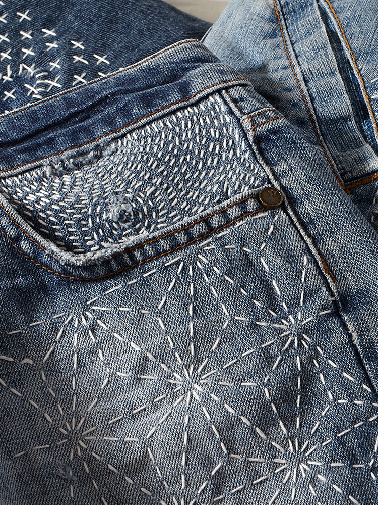 set of three acrylic stitching templates for sashiko stitching and ...